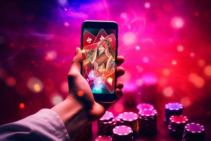 Antarmuka aplikasi mobile bandar303 menampilkan pasar Liga 1 dan opsi pembayaran DANA